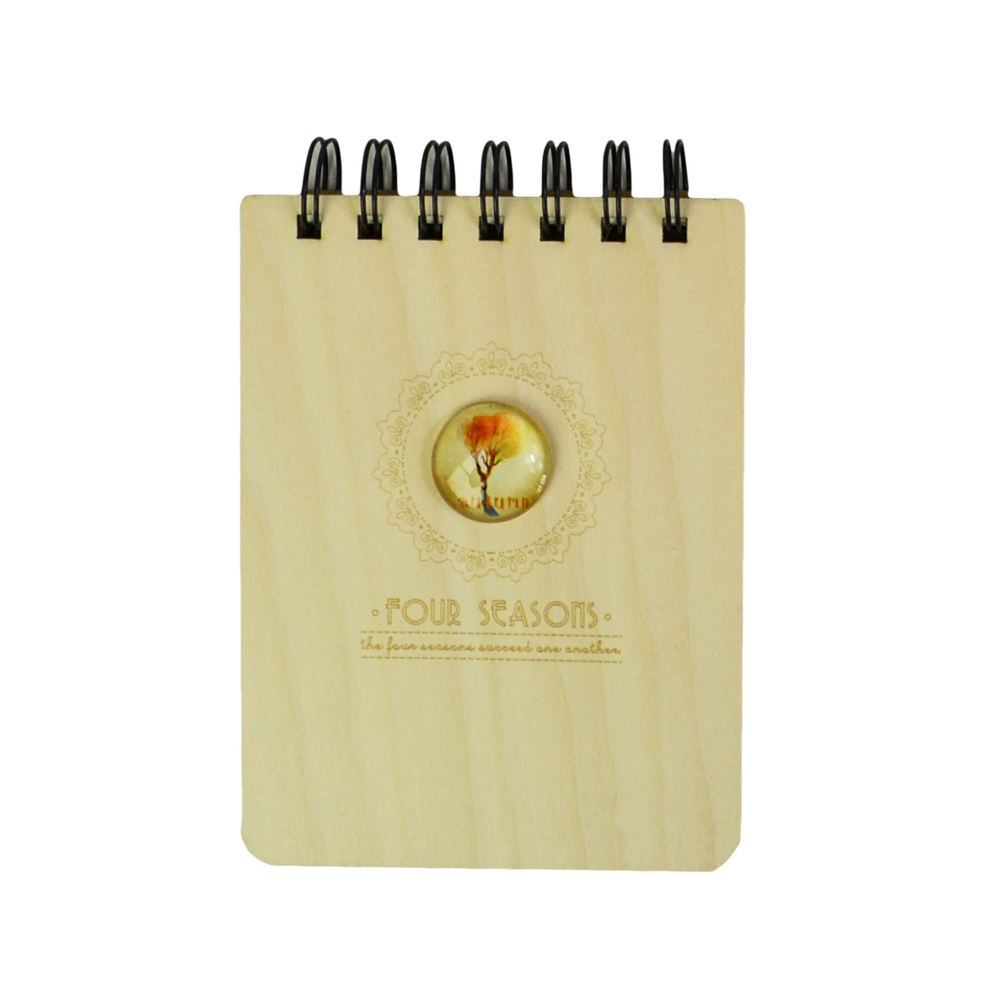 Agenda cu arc Four Seasons, Bobo, 140 x 105, Bej, Model 3