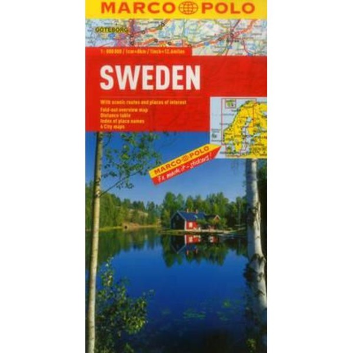 Sweden Marco Polo Map