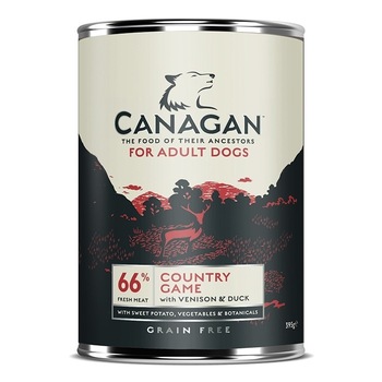 Canagan Conserva Dog Grain Free Vanat Si Rata 395 g Canagan Conserva Dog Grain Free Vanat Si Rata 395 g