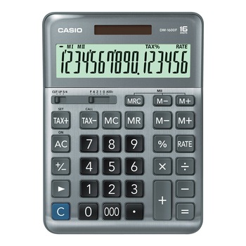 Calculator de birou Casio, DM-1600F Calculator de birou Casio, DM-1600F