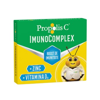 Propolis c imunocomplex,20 comprimate de supt ,Fiterman Propolis c imunocomplex,20 comprimate de supt ,Fiterman