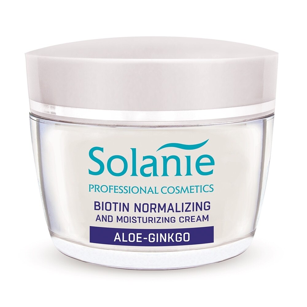Crema biotina Solanie pentru ten gras, 50 ml
