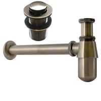 sifon lavoar kerra cu ventil fara preaplin stilo bronz antichizat  alama imagen 36_0_
0