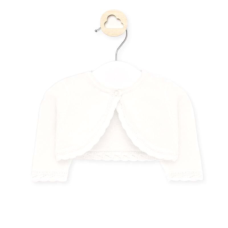 Cardigan ceremonie fetita, Mayoral, alb, 18 luni (86 cm)