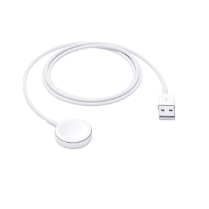 Cablu de incarcare magnetic pentru Iwatch / Apple Watch, 1 m, Alb, USB