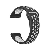 curea compatibila smartwatch samsung gear s3  frontier  22 mm  quick release  perforata negru  alb imagen 15_0_
0