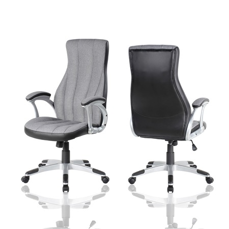 Scaun de birou Kring Billy, material textil, Gri
