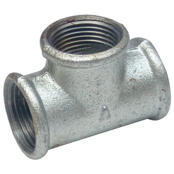 Teu Zincat EvoSanitary, diametru intrare-iesire 1 Teu Zincat EvoSanitary, diametru intrare-iesire 1