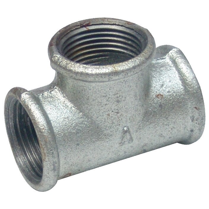 Teu Zincat EvoSanitary, diametru intrare-iesire 1 1/2