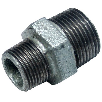 Niplu Redus Zincat EvoSanitary, diametru 3/4'' - 1/2 Niplu Redus Zincat EvoSanitary, diametru 3/4'' - 1/2