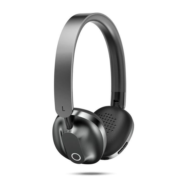 Baseus Headphones Bluetooth Encok D01 Wireless vezeték nélküli fejhallgató - fekete