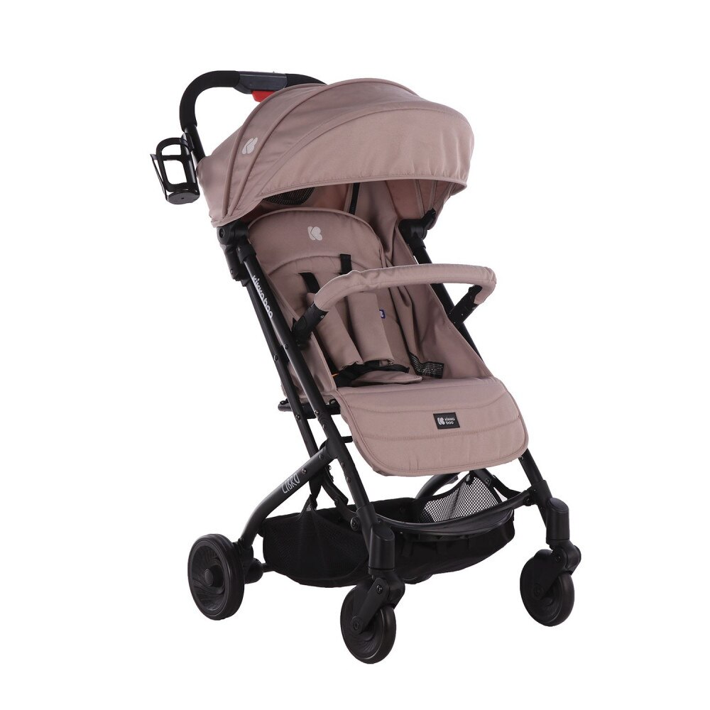 Carucior sport cu pliere ultracompacta Libro Beige 2020