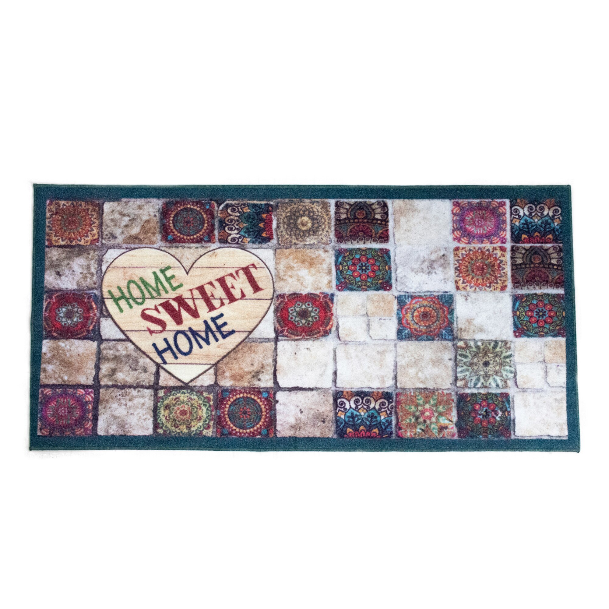 Covor copii SAM 65x135 cm, grosime 3.5 mm, 1000g/mp, 100% poliamida, suport latex, model sweet home