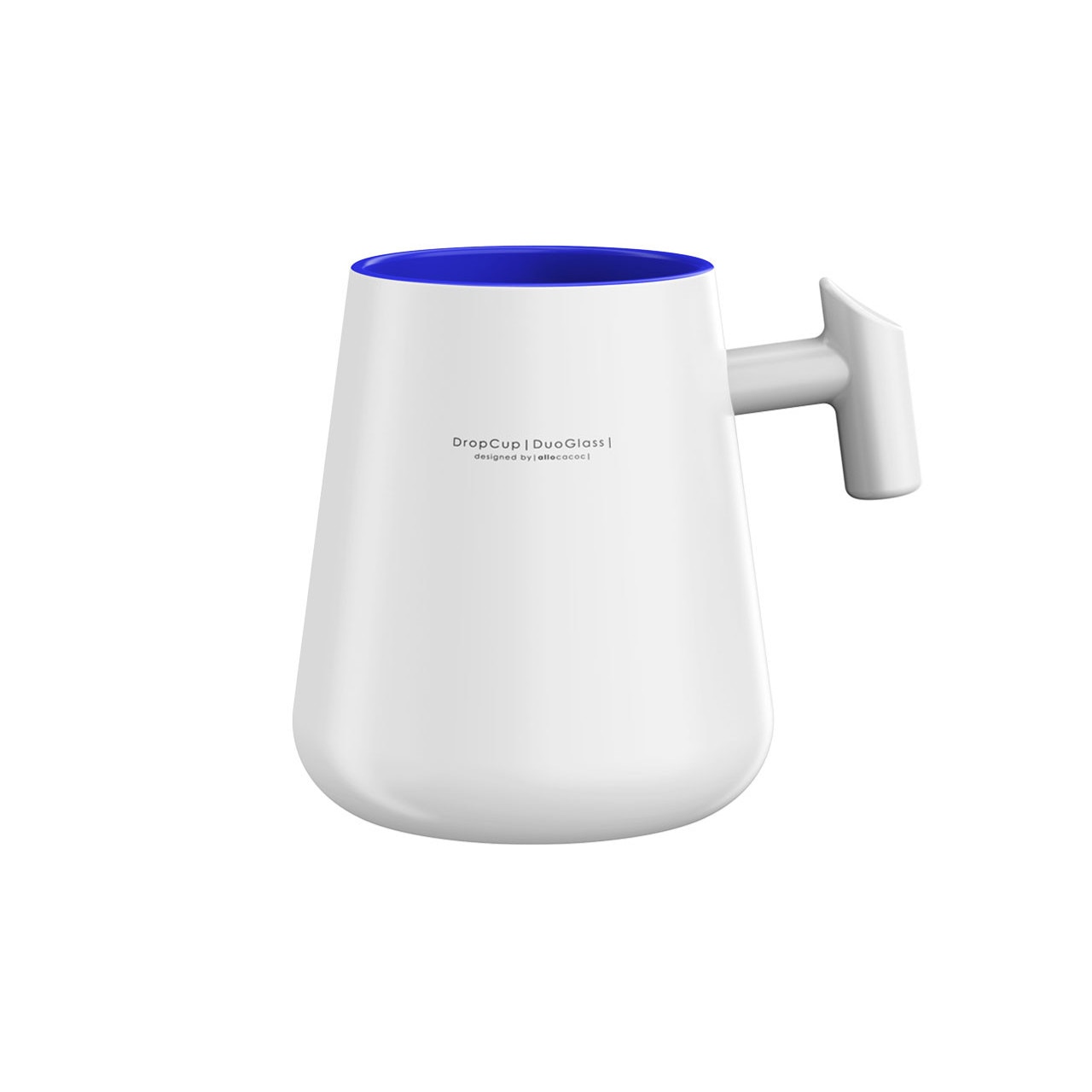 Cana Drop cu maner Allocacoc 10691BL, 290ml, Albastru