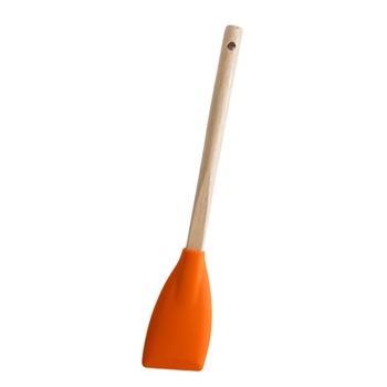 Spatula Raki silicon cu maner lemn Spatula Raki silicon cu maner lemn