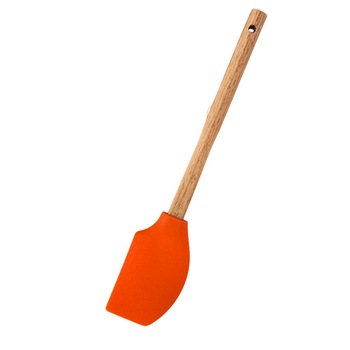 Spatula silicon cu maner lemn Raki Spatula silicon cu maner lemn Raki