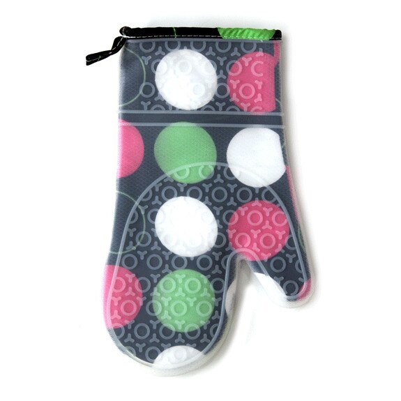 Manusa bucatarie Raki din silicon cu décor