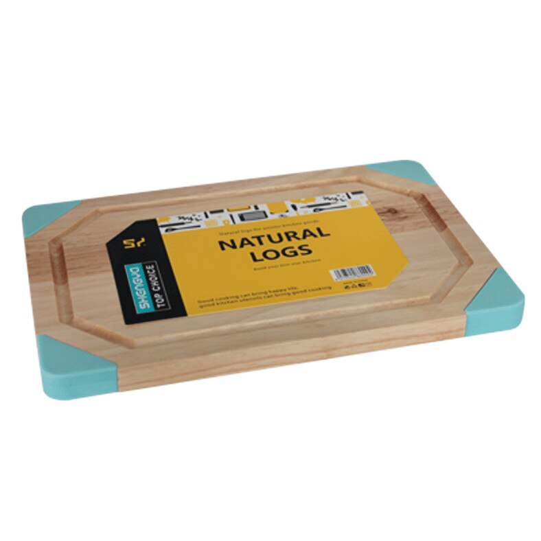 Tocator bucatarie lemn Raki cu coltari silicon 30x20x2cm