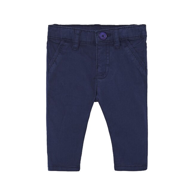 Pantaloni lungi, Mayoral, chino, bebe baiat, bleumarin, 2-4 luni