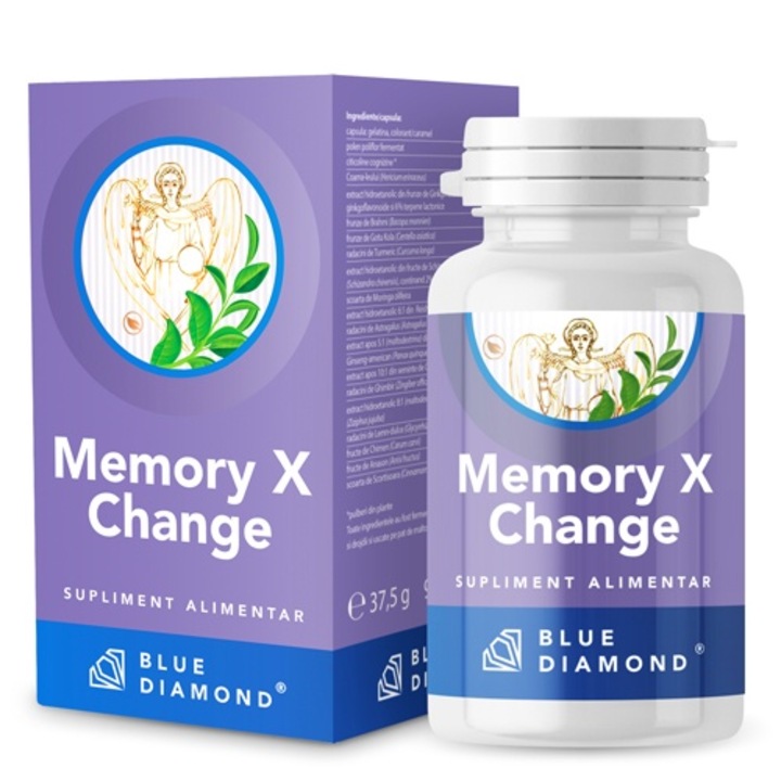 Memory X change, 60 capsule, Blue Diamond