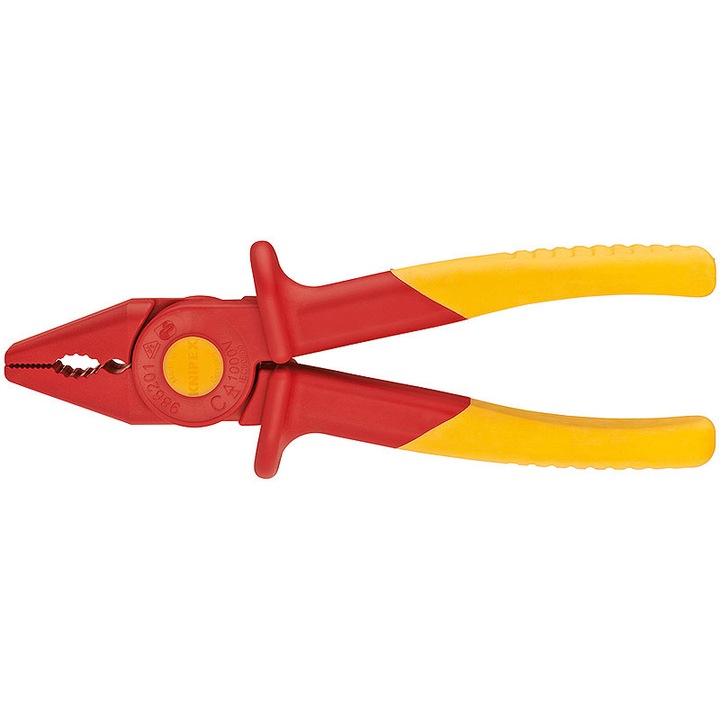 Cleste patent din plastic, izolat 1000V, KNIPEX, 180 mm