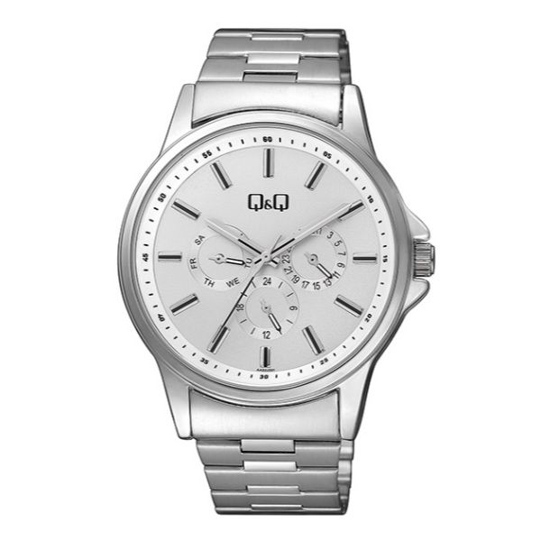 Ceas barbatesc Q&Q AA32J201Y, Argintiu