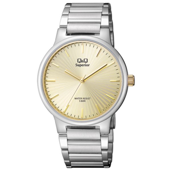 Ceas barbatesc Q&Q Superior S282J, Argintie