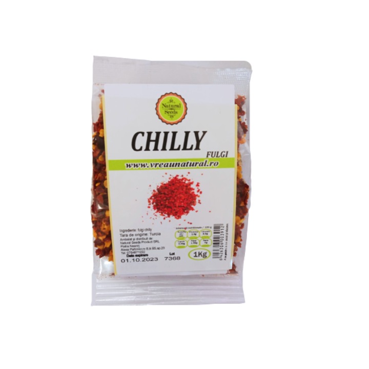 Chilly fulgi, Natural Seeds Product, 1Kg