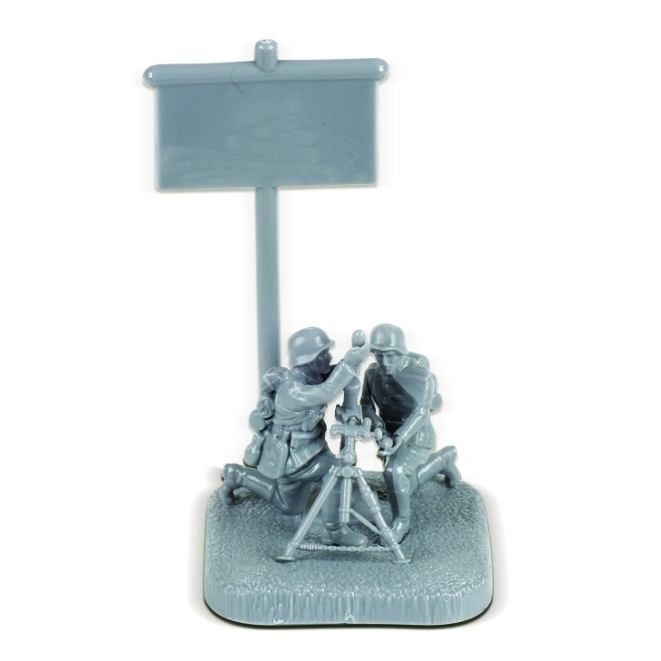 Macheta Militara Zvezda German 81mm Mortar cu echipaj 1:72 ZVEZ 6111
