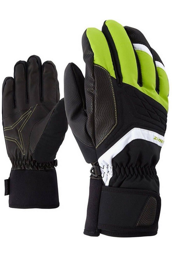 Ziener Galvin Guanti Da Sci Uomo, Design Sportivo, Resistenti E Comodi, Ideali Per Sport Invernali