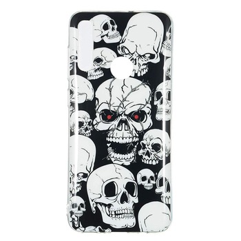 Husa silicon Huawei Y6P Fosforescent model Skulls, Silicon, TPU Viceversa Alb/Negru Husa silicon Huawei Y6P Fosforescent model Skulls, Silicon, TPU Viceversa Alb/Negru