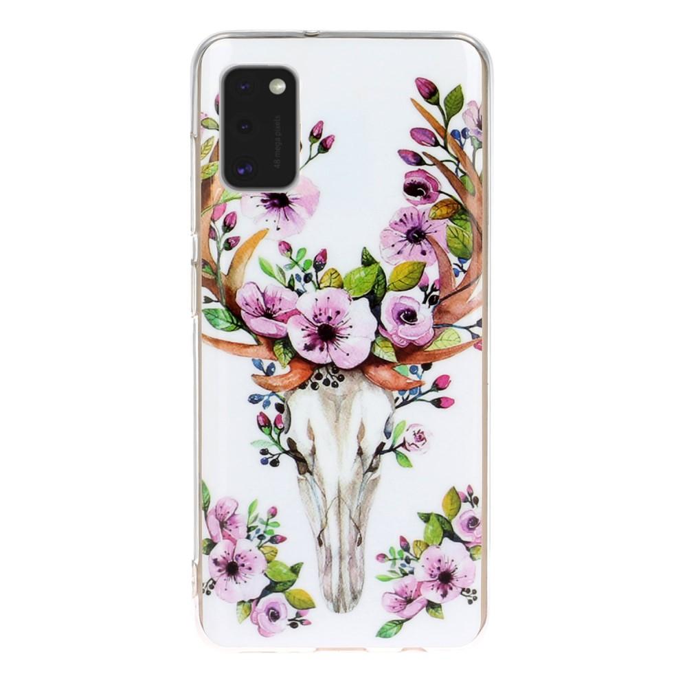 Husa silicon Samsung Galaxy A41 Fosforescent model Life, Silicon, TPU Viceversa Multicolor