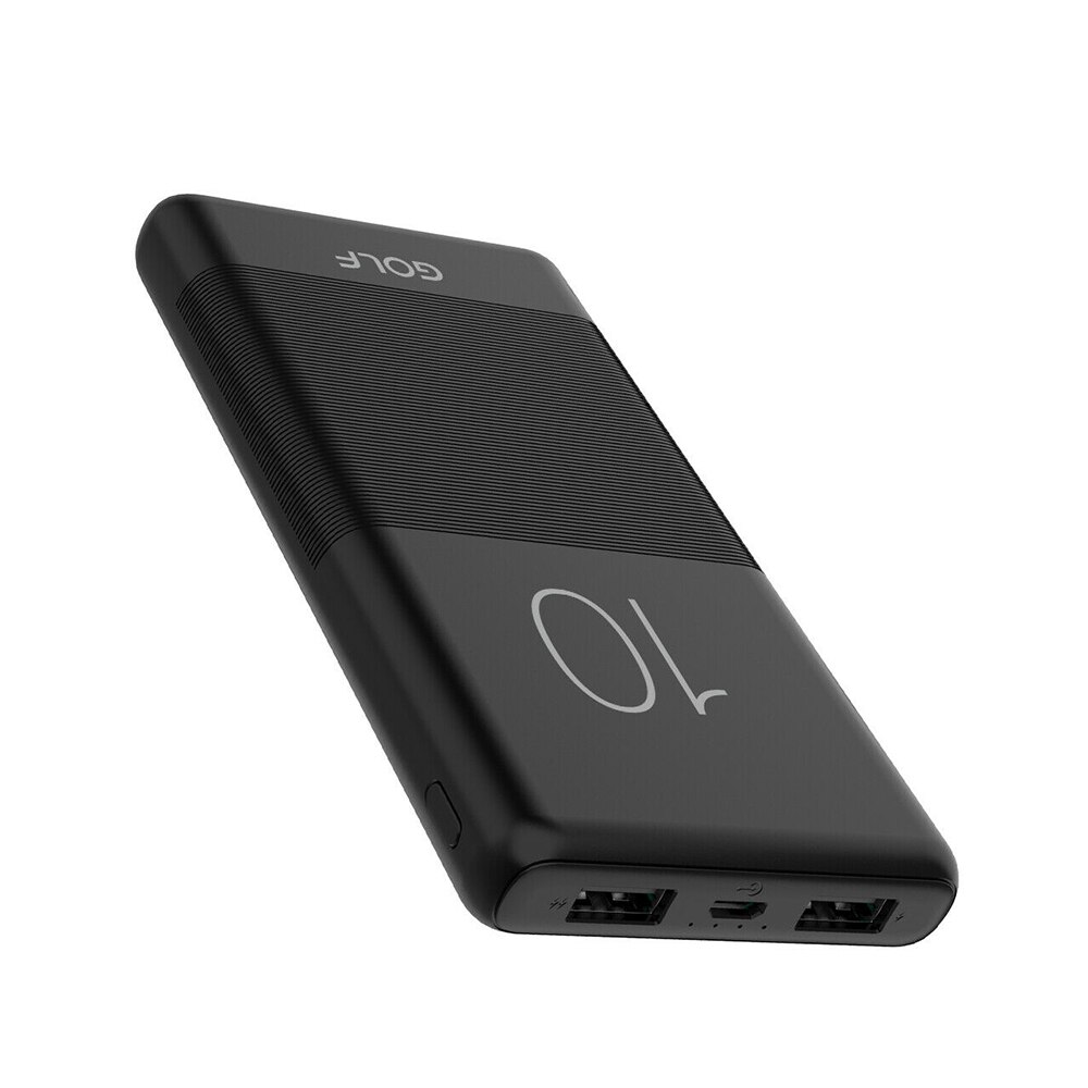 PowerBank Golf Dual Candy 10.000 mAh, Negru eMAG.ro