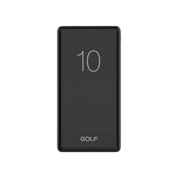 PowerBank Golf Dual Candy 10.000 mAh, Negru PowerBank Golf Dual Candy 10.000 mAh, Negru