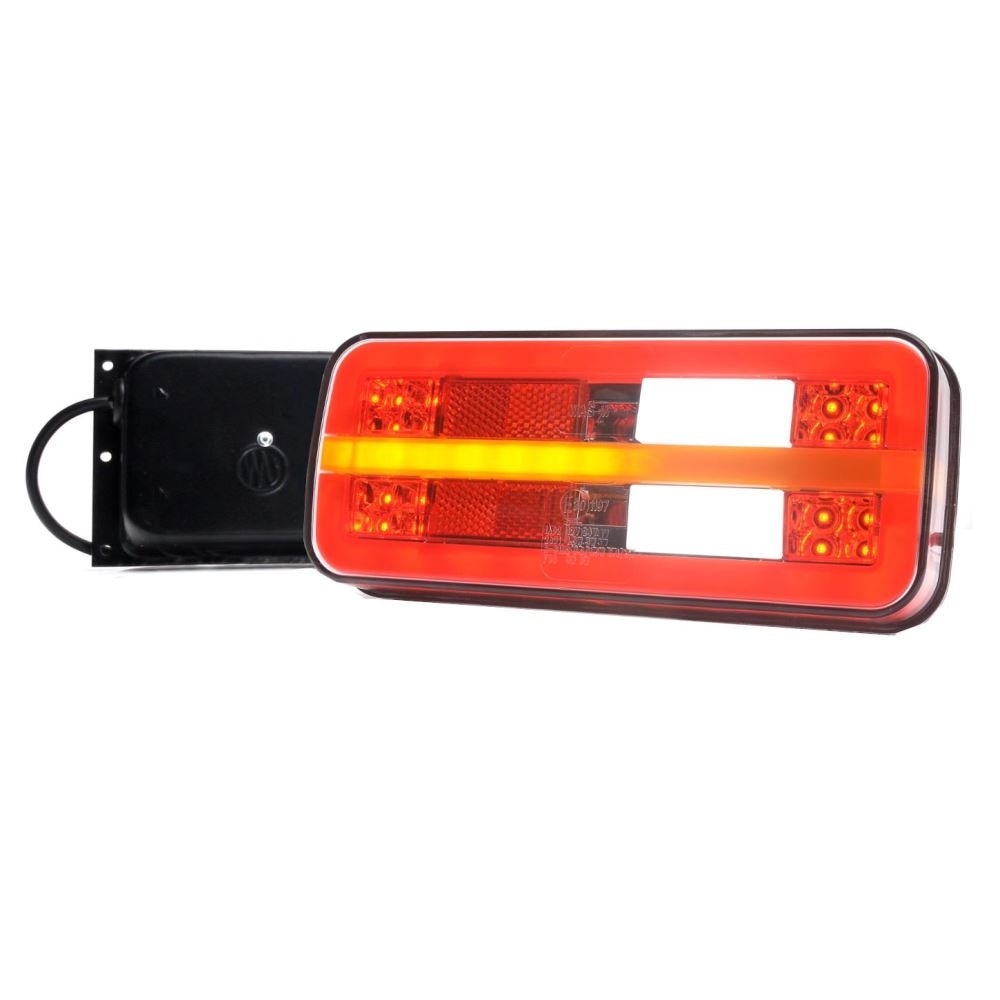 Lampa stop 201x85, 5 functii, LED, cu ceata, mers inapoi si modul eroare, W187 DD 1324 DD L/P O24 Was