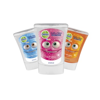 Set Rezerve Sapun Dettol Kids Aloe Vera, Grapefruit si Musetel, 3 x 250 ml Set Rezerve Sapun Dettol Kids Aloe Vera, Grapefruit si Musetel, 3 x 250 ml