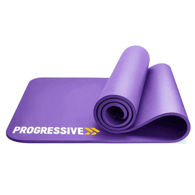 Saltea fitness Yoga/Pilates/Aerobic PROGRESSIVE PRO120-PURPLE, dimensiuni 183 x 60 x 1.2 cm, NBR, culoare violet