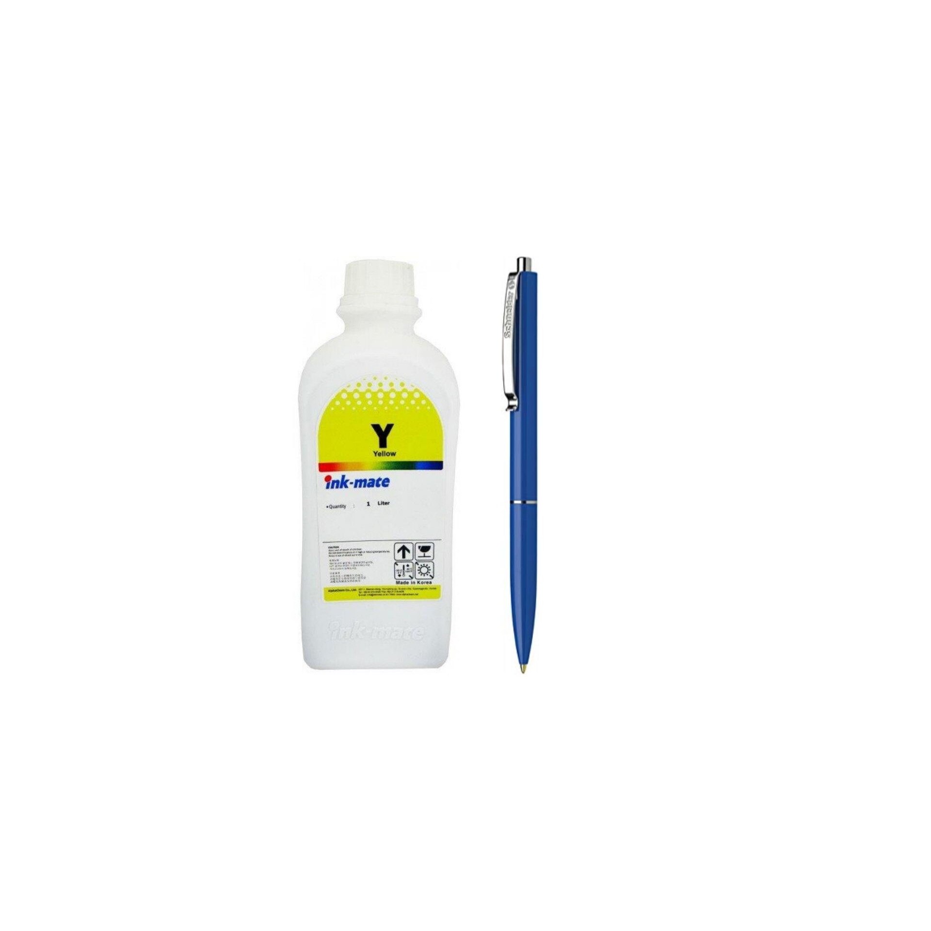 Flacon Refill Cerneala HP Yellow (11) C4838A 1000ml Ink-Mate si Pix Schneider