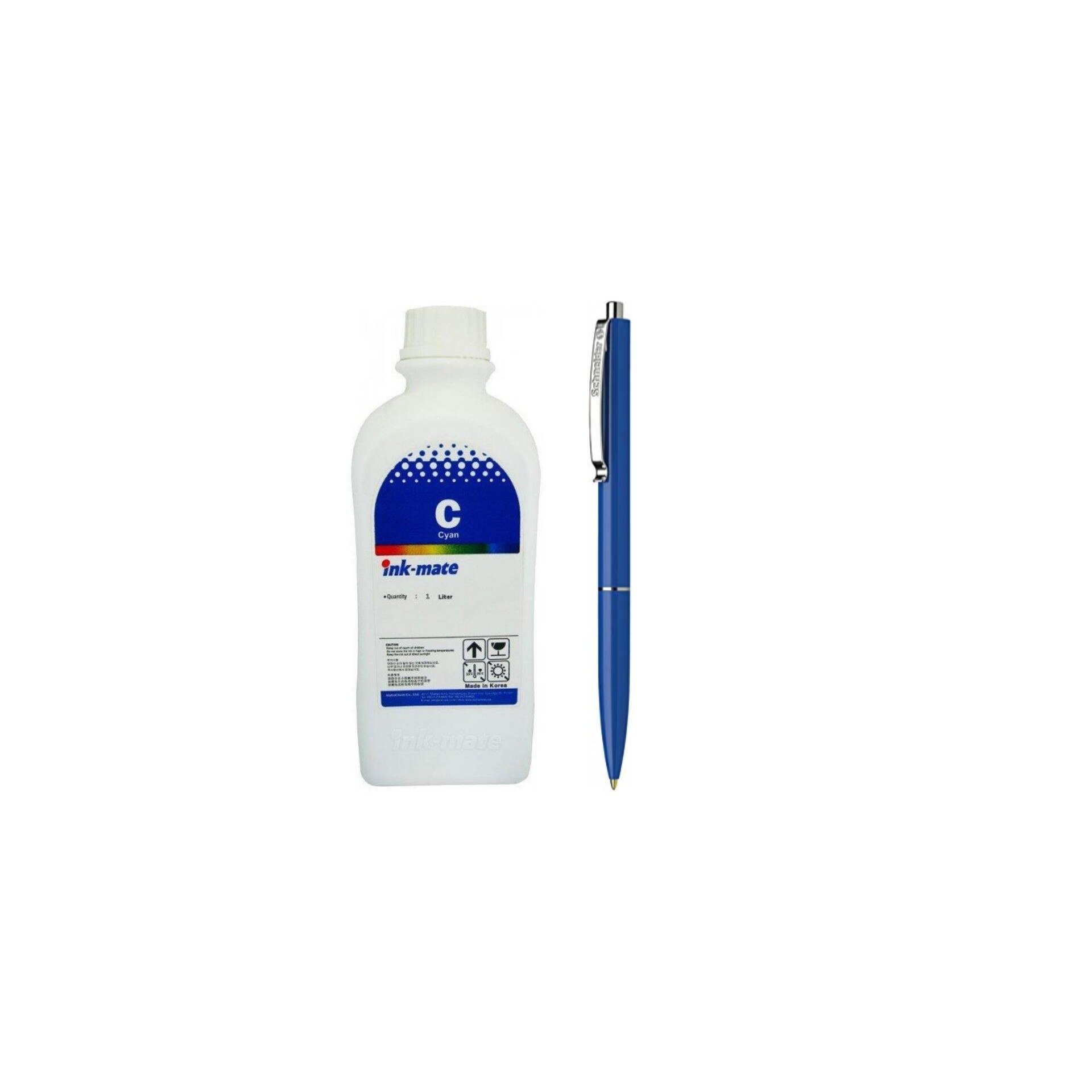 Flacon Refill Cerneala HP Cyan (11) C4836A 1000ml Ink-Mate si Pix Schneider