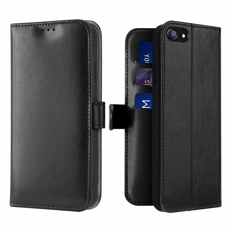 Husa iPhone SE 2, SE 2020 Dux Ducis Kado Series Book - Negru