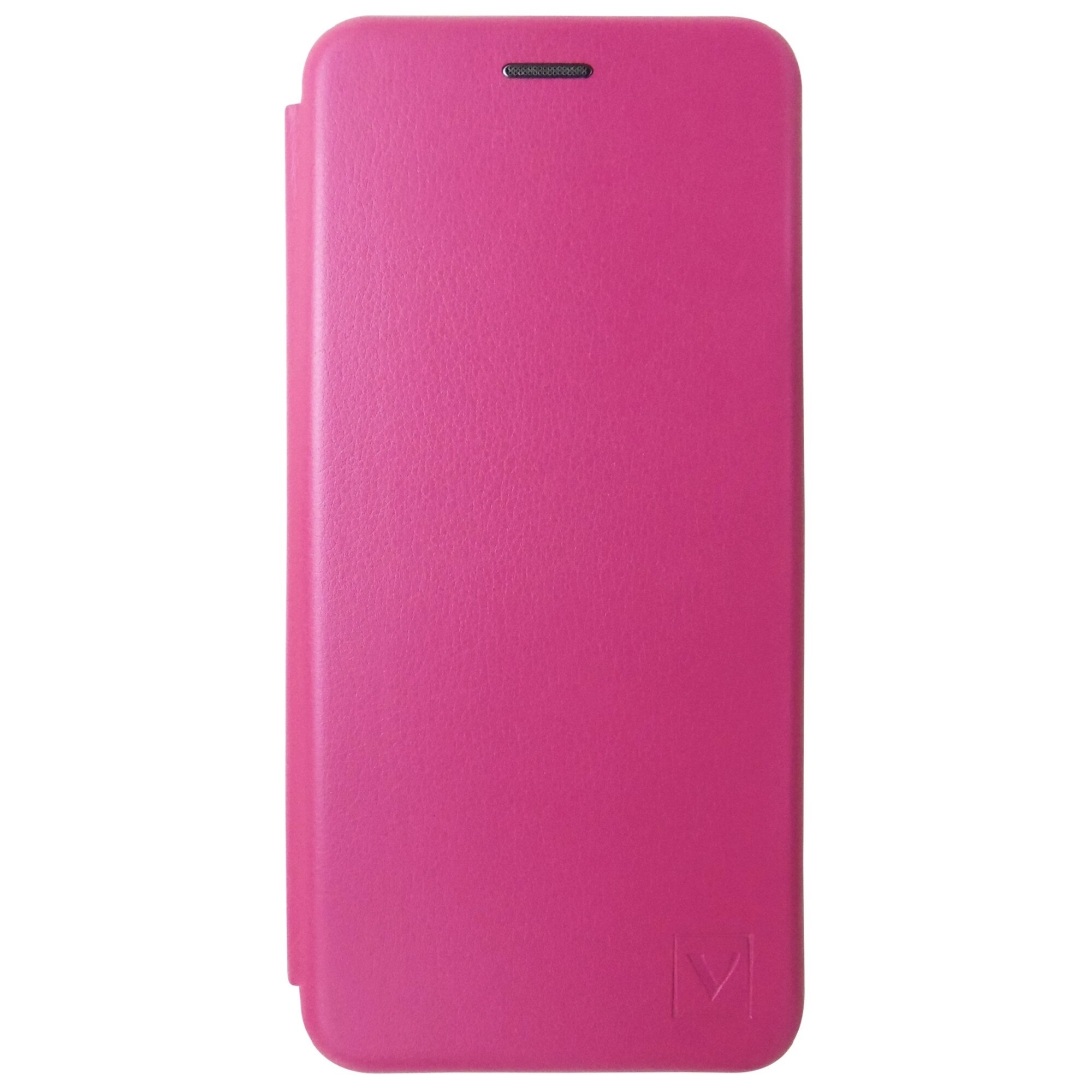 Husa tip carte cu stand Vennus Elegance roz inchis pentru Xiaomi Redmi 9