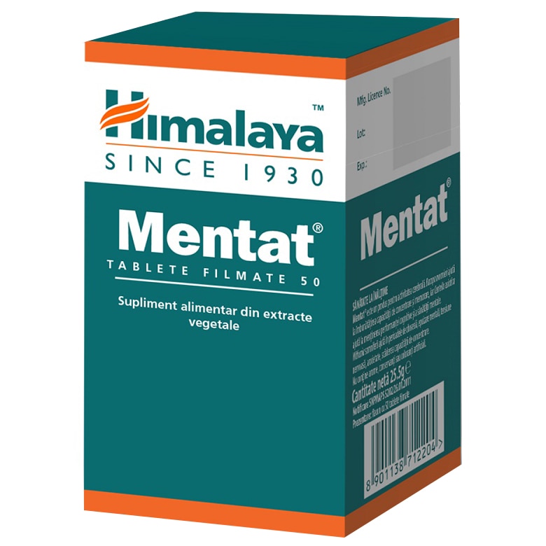 Mentat, Himalaya, 50 comprimate