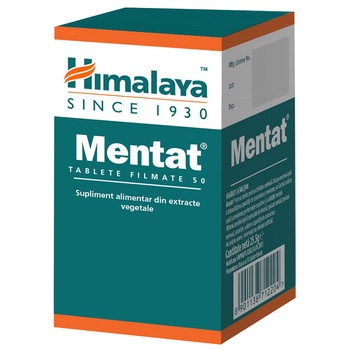 Mentat, Himalaya, 50 comprimate Mentat, Himalaya, 50 comprimate