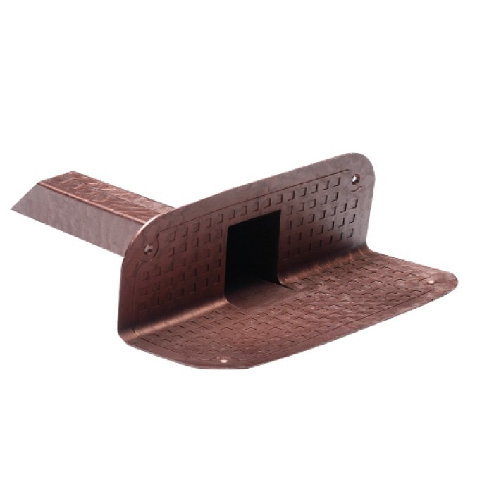 Scurgere Pentru Terase si Balcoane Culoare Drain Front Cupru 57x48x347mm