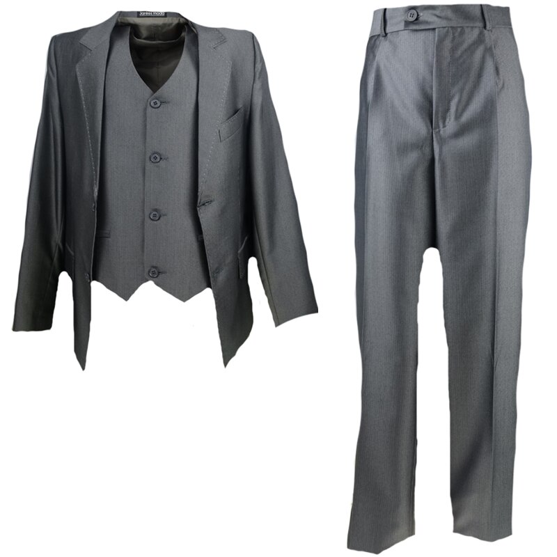 Costum elegant pentru baieti Jankes CC-4, Gri, 152 cm