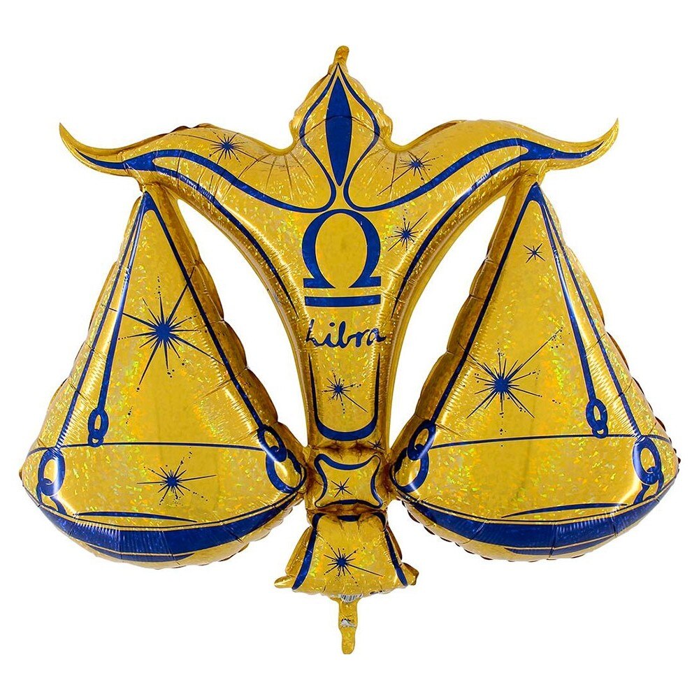 Balon Folie Figurina Zodia Balanta 112 cm, Radar, 1 buc