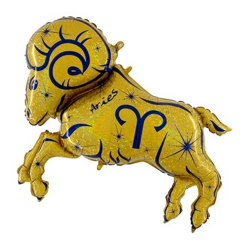 Balon Folie Figurina Zodia Berbec 125 cm, Radar, 1 buc Balon Folie Figurina Zodia Berbec 125 cm, Radar, 1 buc