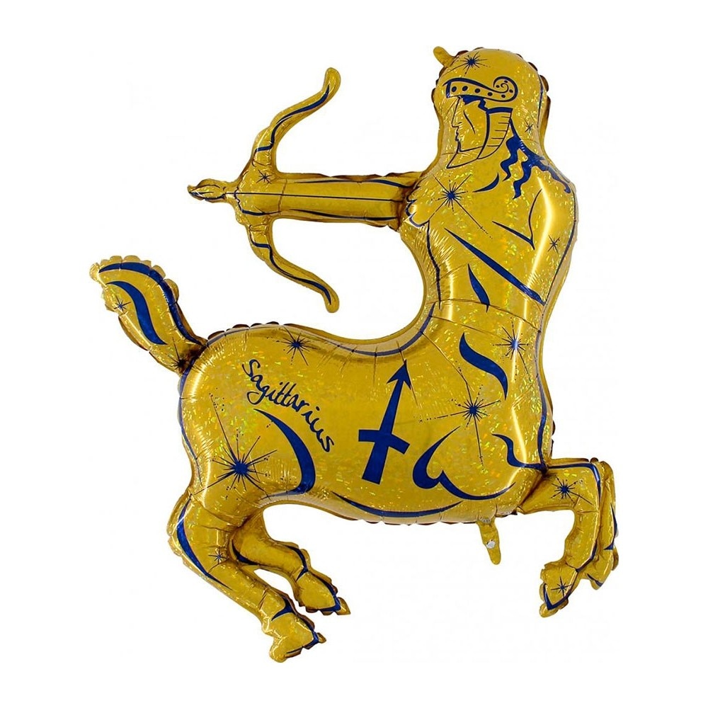 Balon Folie Figurina Zodia Sagetator 122 cm, Radar, 1 buc