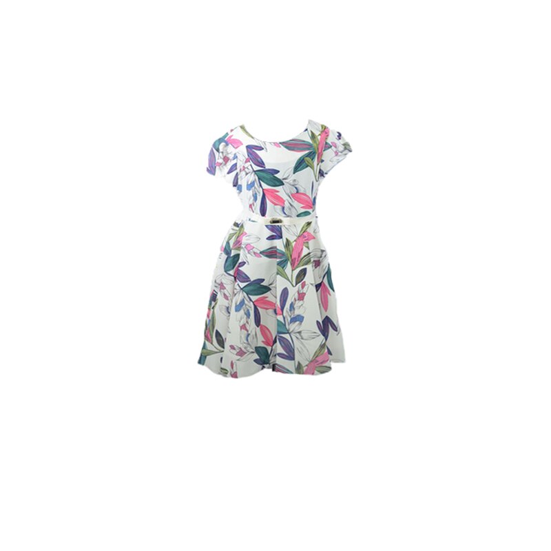 Rochita eleganta pentru fete, uni, Mini Junior, Multicolor