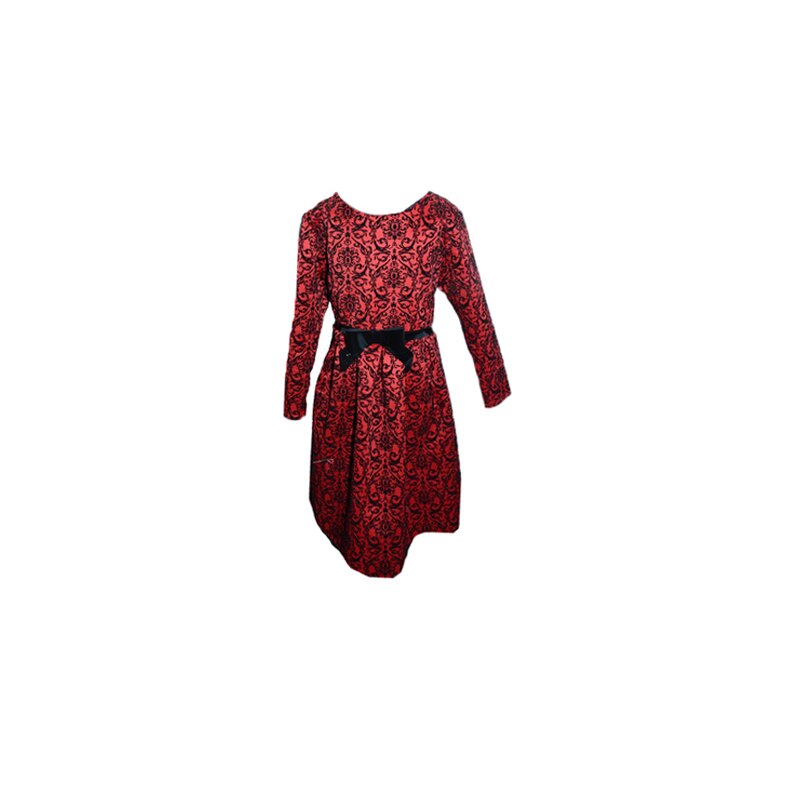Rochita eleganta pentru fete Mini Junior RSL1-RO, Rosu, 128